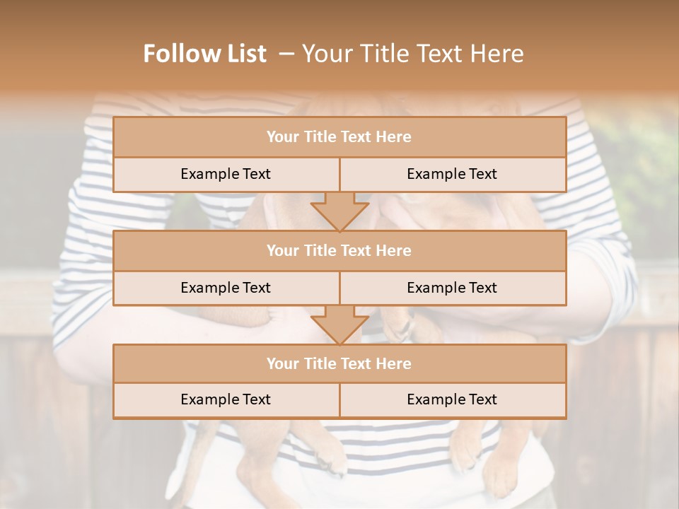 Woman Lifestyle Retired PowerPoint Template
