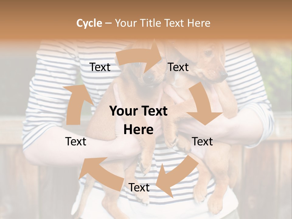 Woman Lifestyle Retired PowerPoint Template