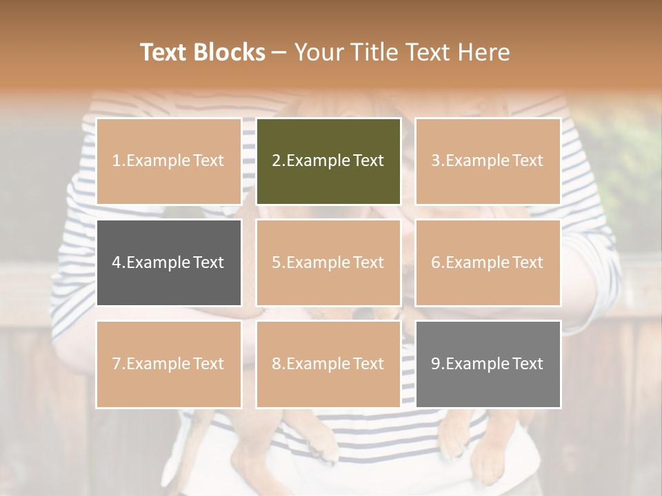 Woman Lifestyle Retired PowerPoint Template