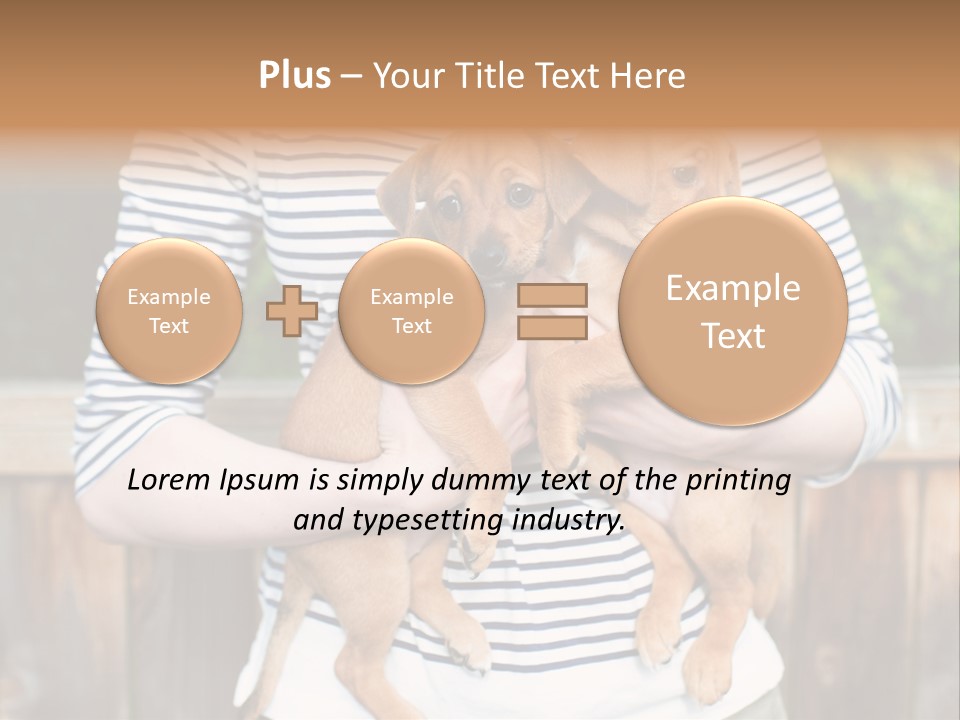 Woman Lifestyle Retired PowerPoint Template