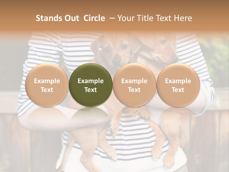 Woman Lifestyle Retired PowerPoint Template