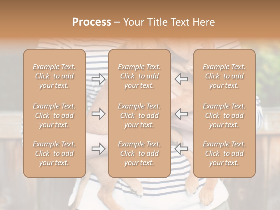 Woman Lifestyle Retired PowerPoint Template