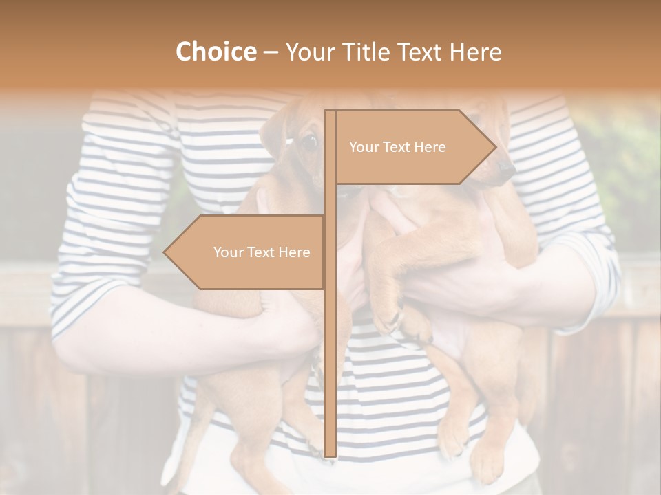 Woman Lifestyle Retired PowerPoint Template