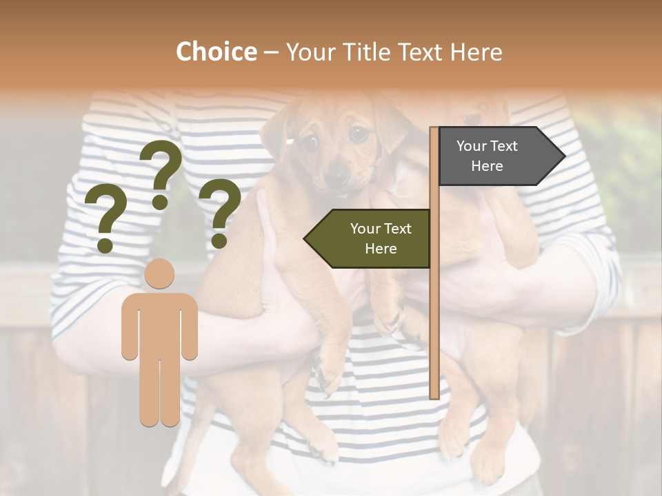 Woman Lifestyle Retired PowerPoint Template