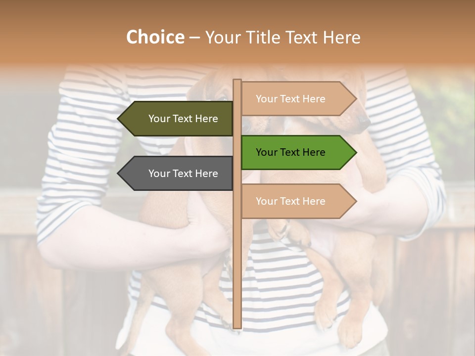 Woman Lifestyle Retired PowerPoint Template