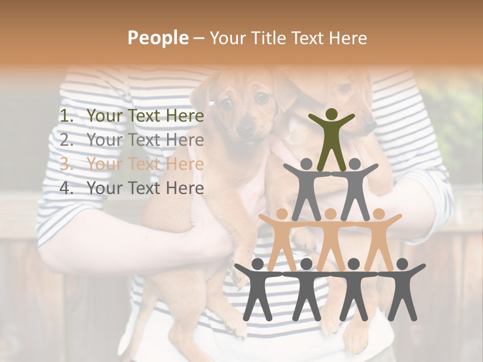 Woman Lifestyle Retired PowerPoint Template