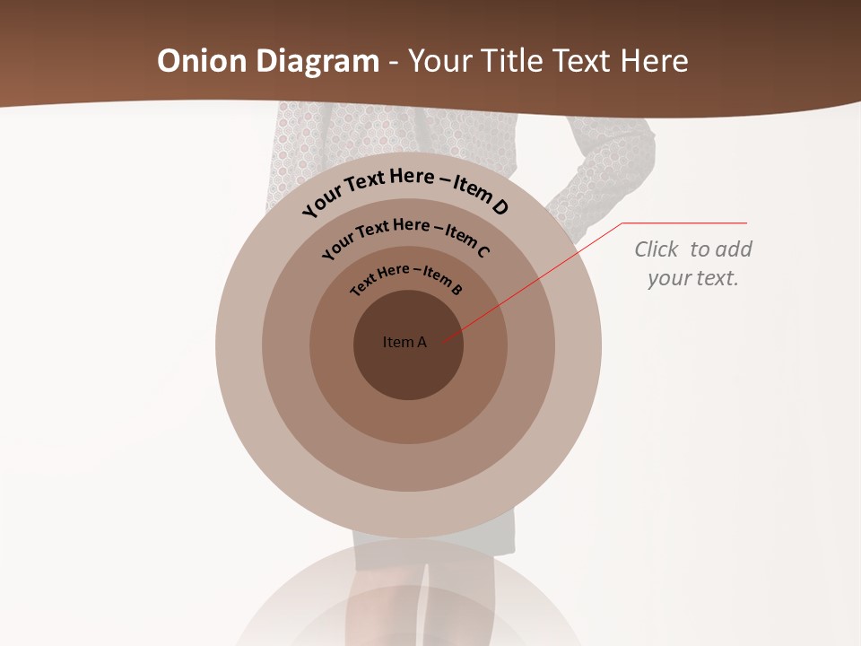 Elderly White Woman PowerPoint Template