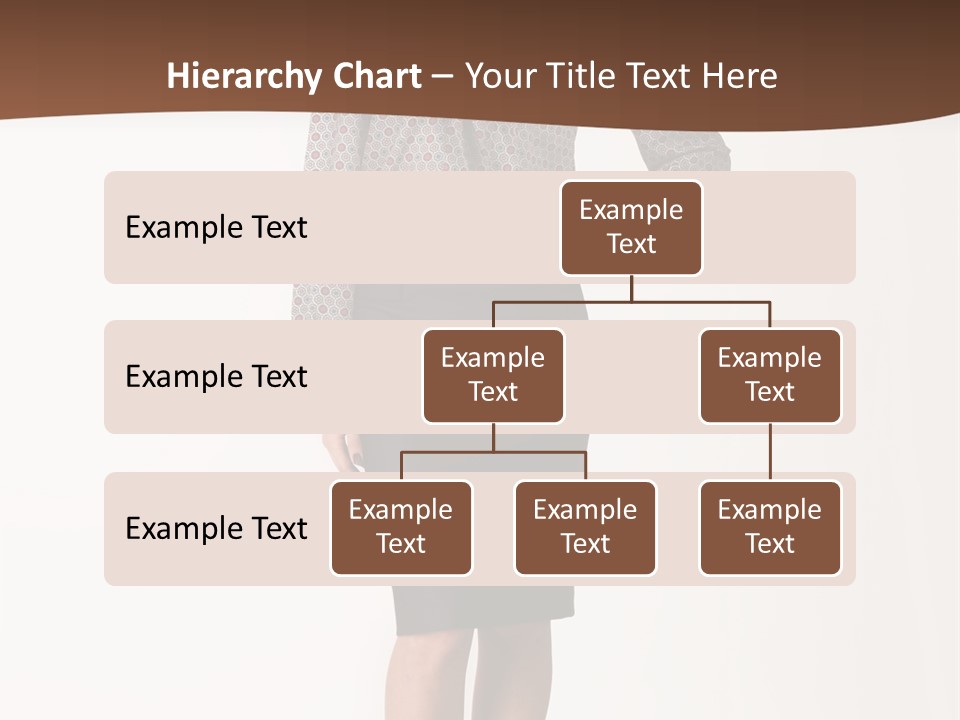 Elderly White Woman PowerPoint Template