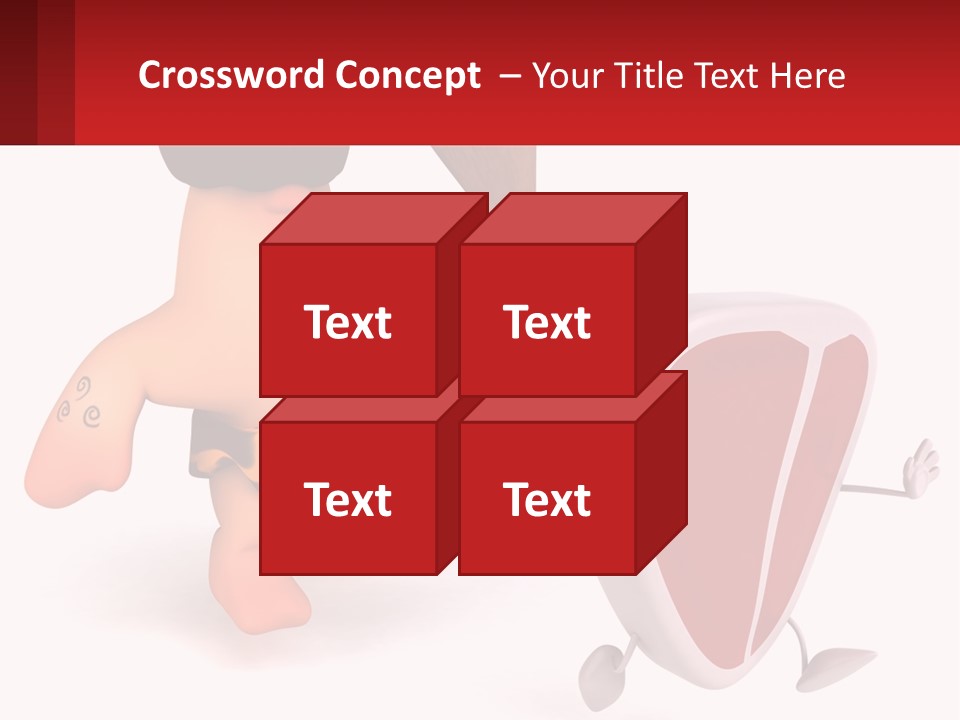 Coast Caucasian Pensioner PowerPoint Template