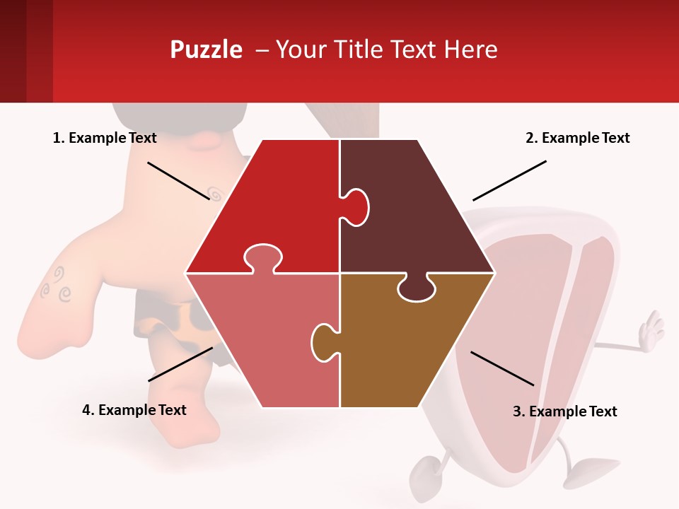 Coast Caucasian Pensioner PowerPoint Template