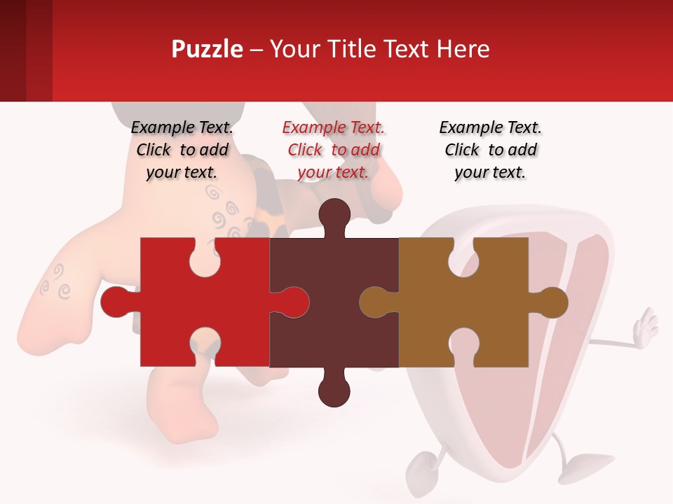 Coast Caucasian Pensioner PowerPoint Template