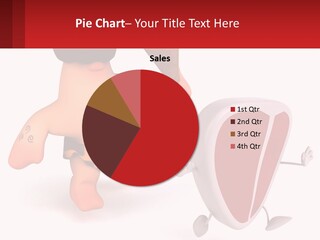 Coast Caucasian Pensioner PowerPoint Template