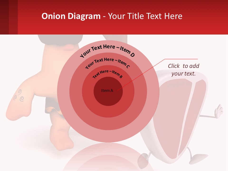 Coast Caucasian Pensioner PowerPoint Template