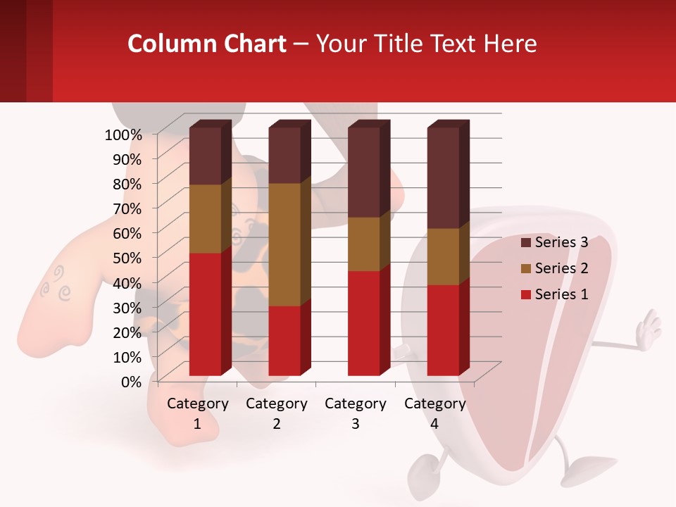 Coast Caucasian Pensioner PowerPoint Template