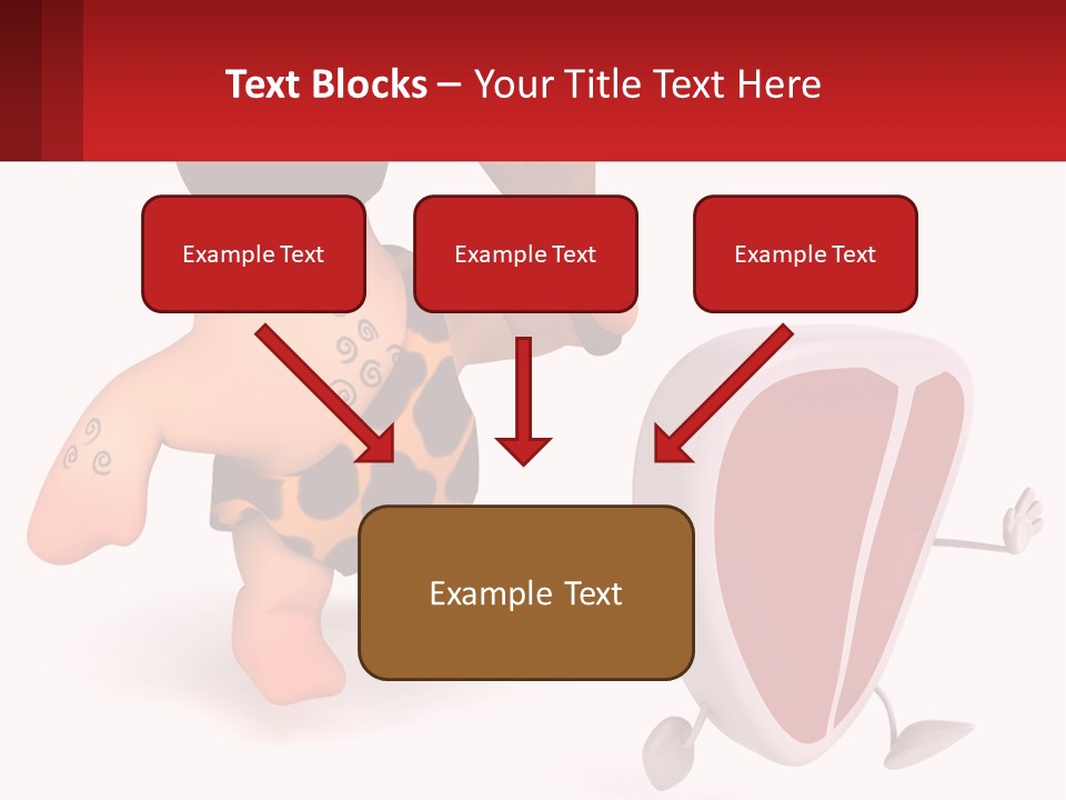 Coast Caucasian Pensioner PowerPoint Template