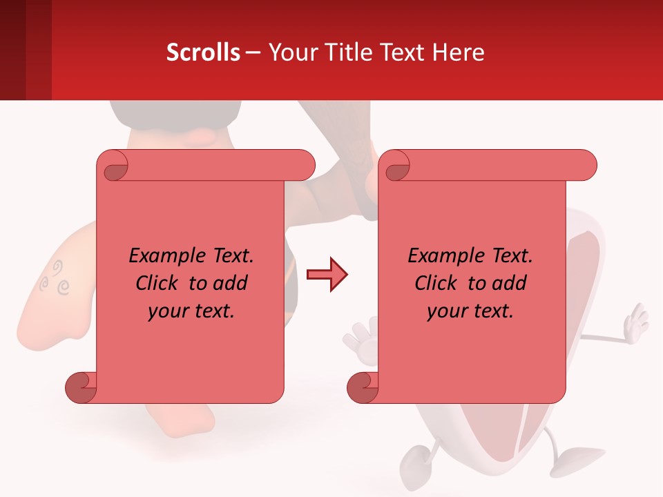Coast Caucasian Pensioner PowerPoint Template