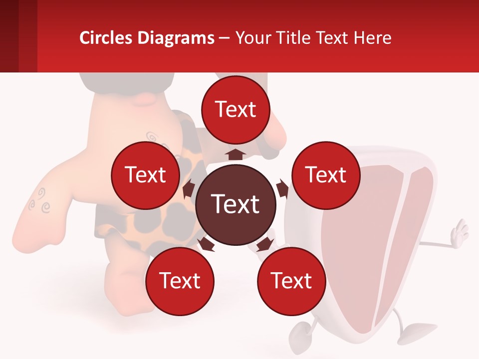 Coast Caucasian Pensioner PowerPoint Template