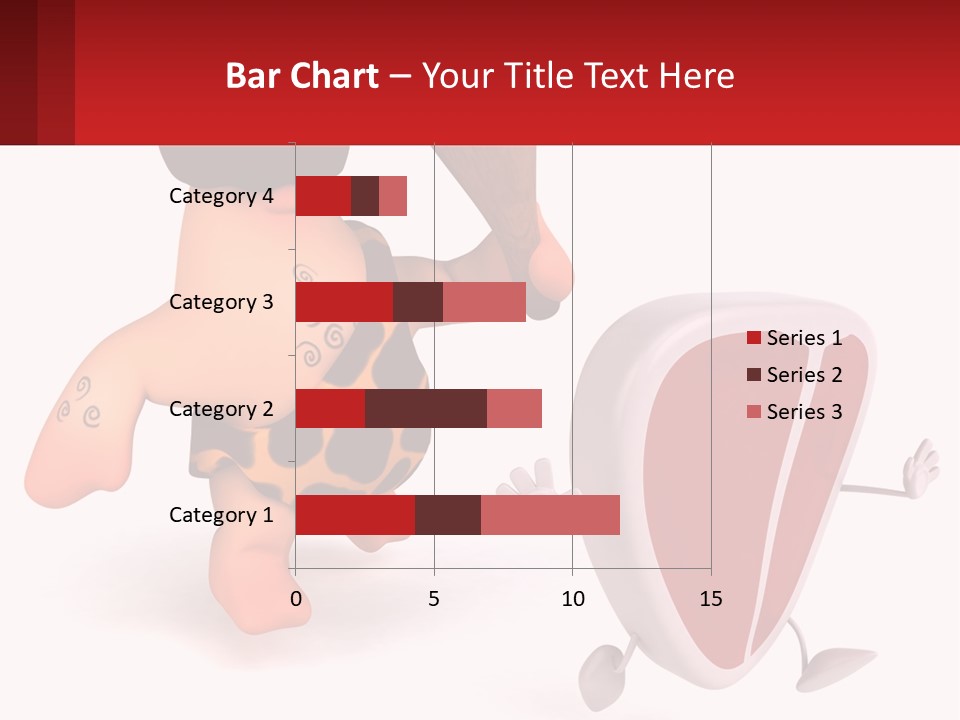 Coast Caucasian Pensioner PowerPoint Template