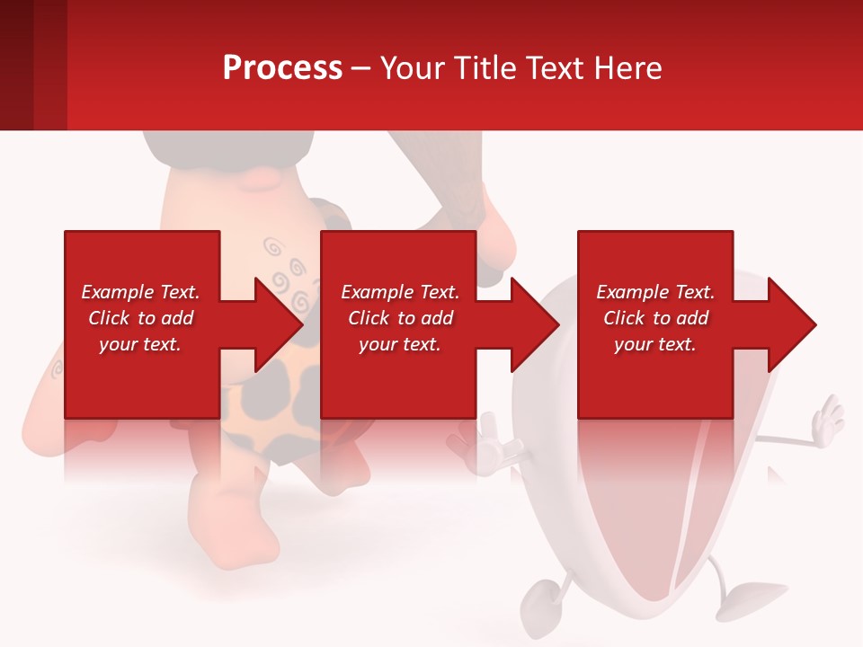 Coast Caucasian Pensioner PowerPoint Template