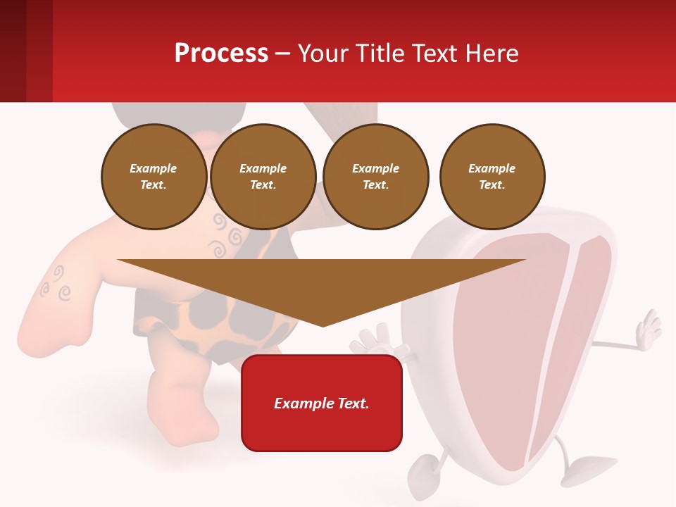 Coast Caucasian Pensioner PowerPoint Template