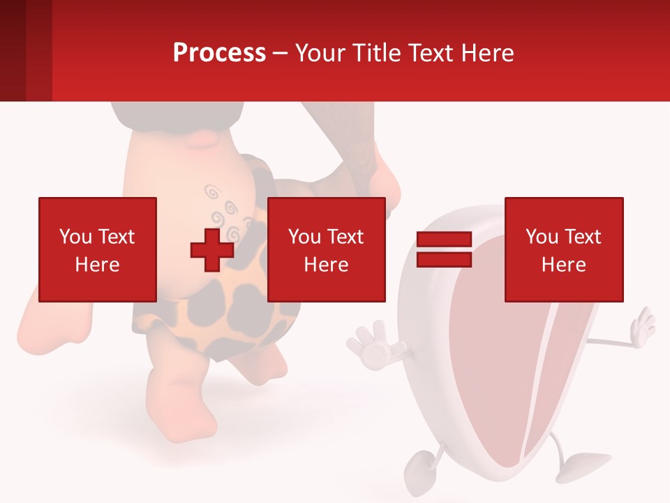 Coast Caucasian Pensioner PowerPoint Template
