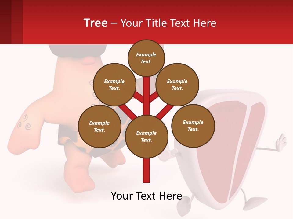 Coast Caucasian Pensioner PowerPoint Template