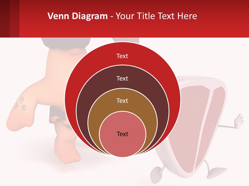 Coast Caucasian Pensioner PowerPoint Template