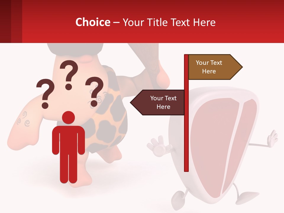 Coast Caucasian Pensioner PowerPoint Template