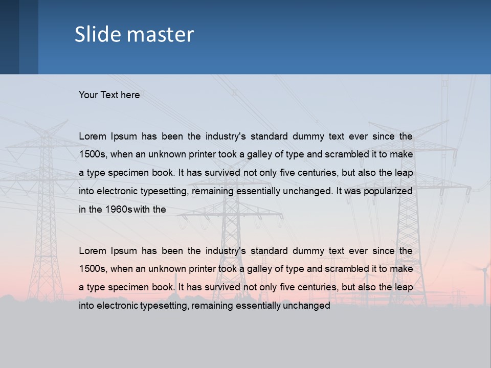 Daughter Calm Single PowerPoint Template