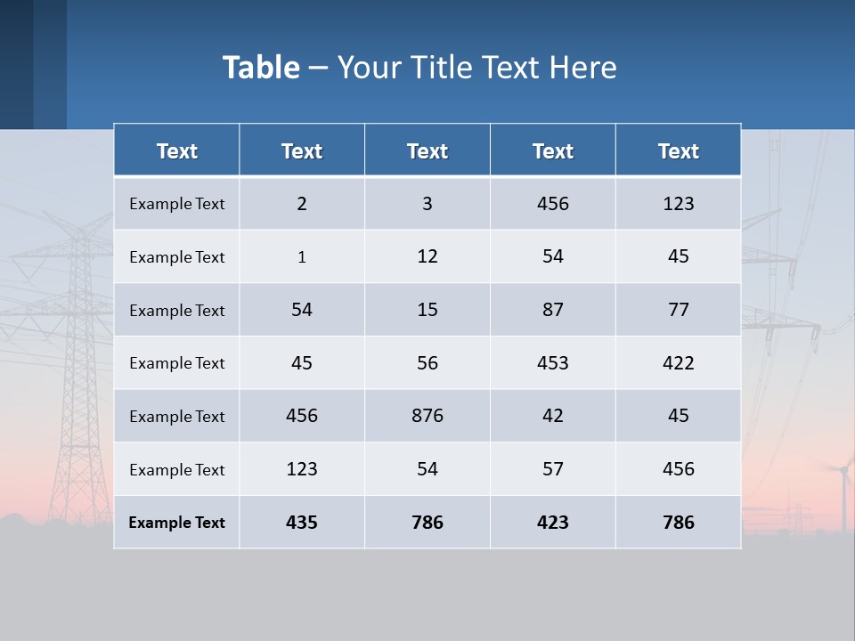Daughter Calm Single PowerPoint Template