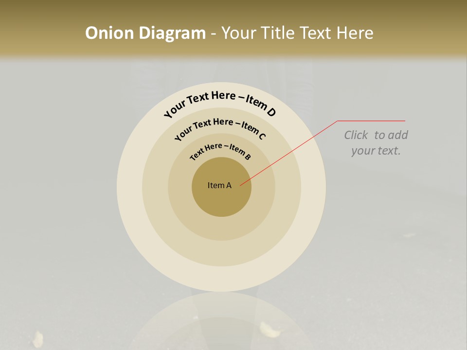 Retirement Sand Caucasian PowerPoint Template