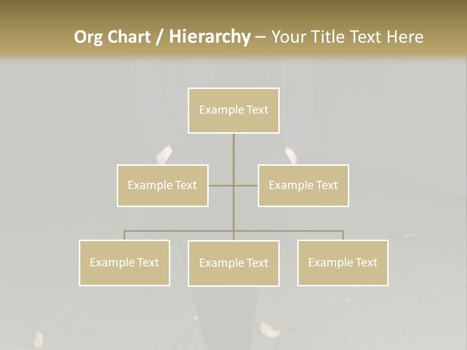 Retirement Sand Caucasian PowerPoint Template