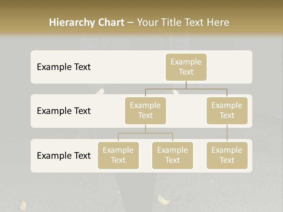 Retirement Sand Caucasian PowerPoint Template