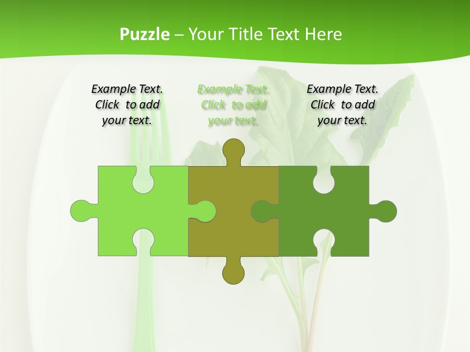 Peaceful White Single PowerPoint Template