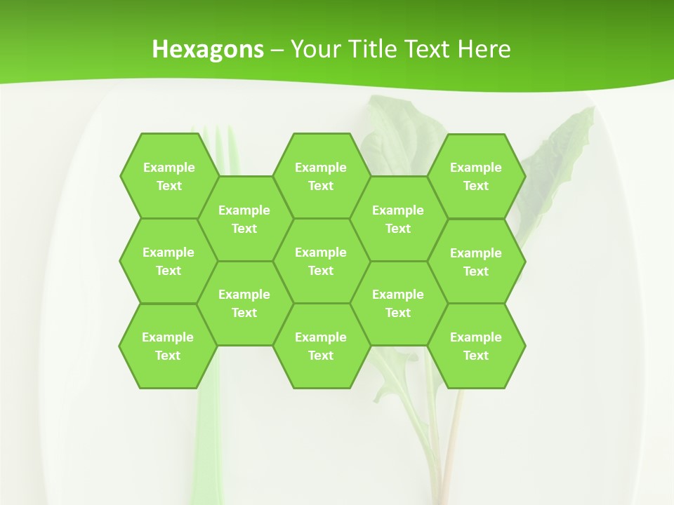 Peaceful White Single PowerPoint Template