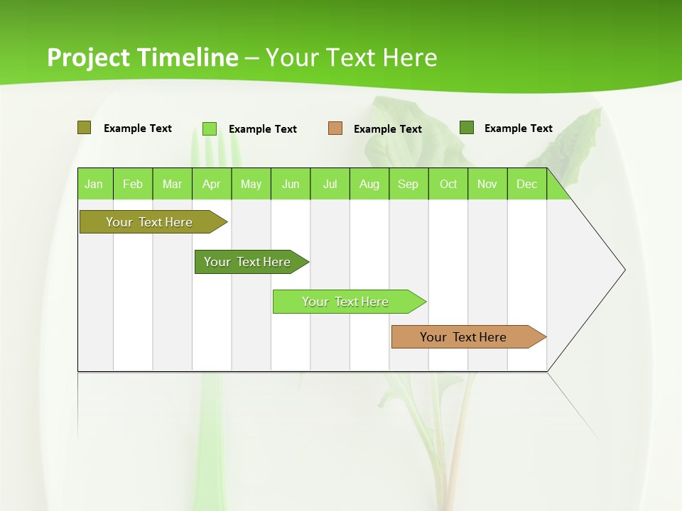 Peaceful White Single PowerPoint Template