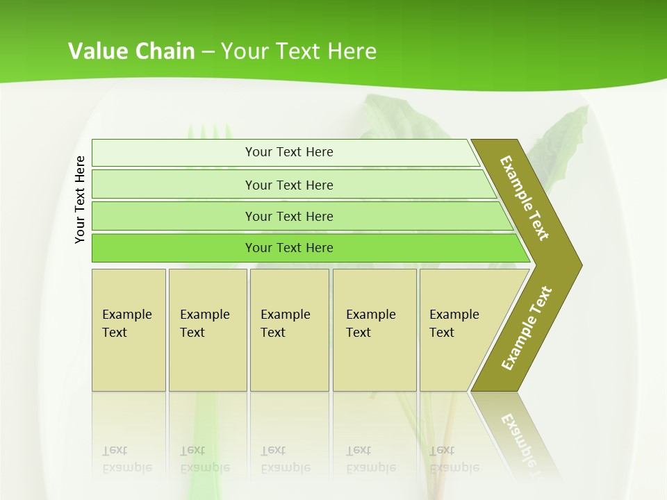 Peaceful White Single PowerPoint Template