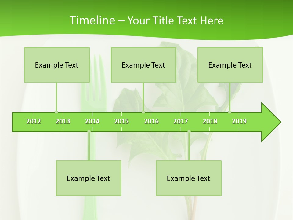 Peaceful White Single PowerPoint Template