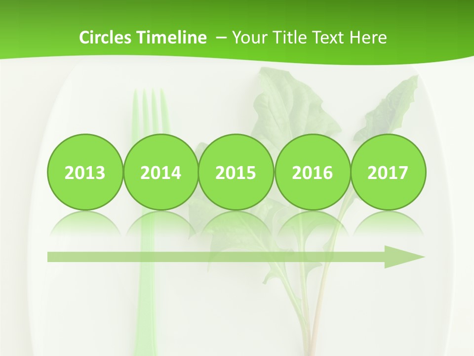 Peaceful White Single PowerPoint Template