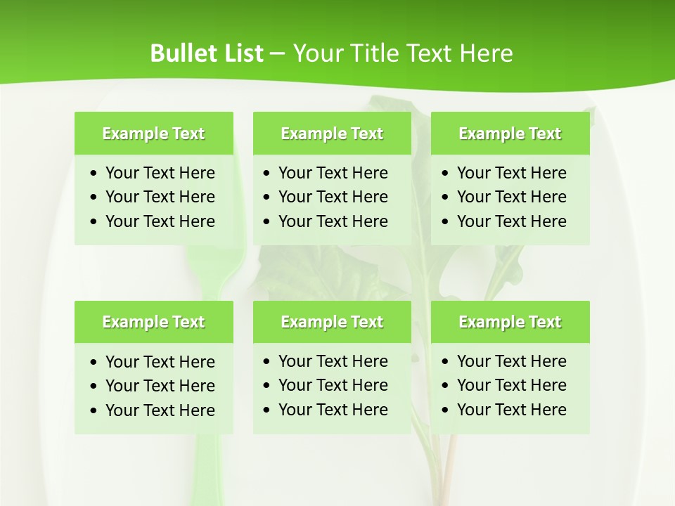 Peaceful White Single PowerPoint Template