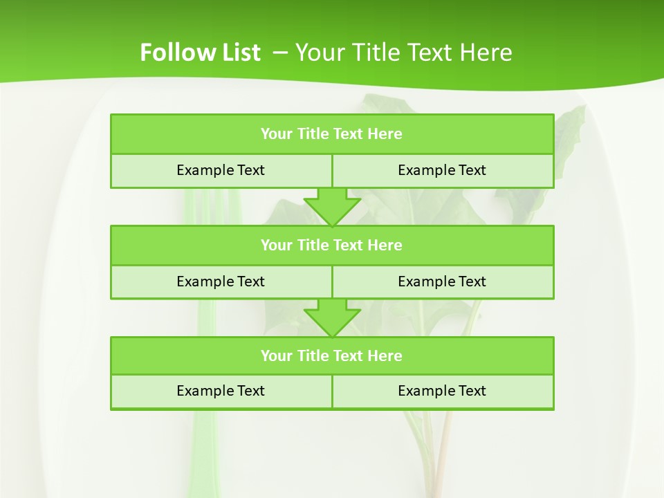 Peaceful White Single PowerPoint Template
