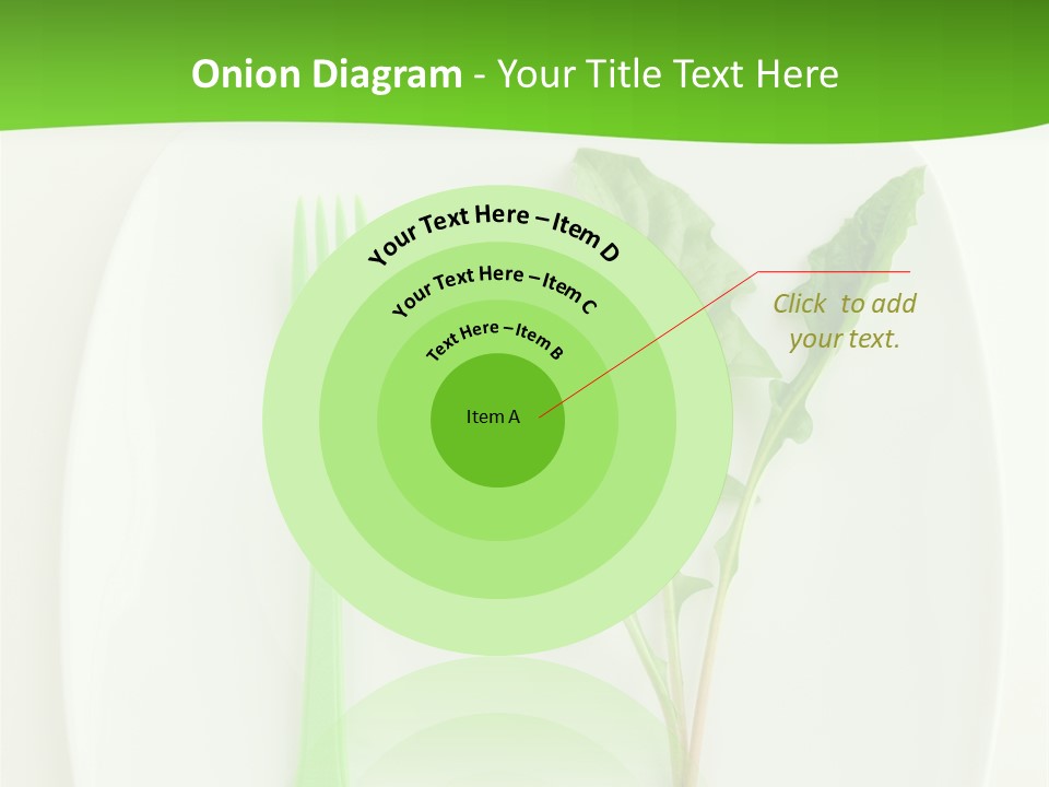 Peaceful White Single PowerPoint Template