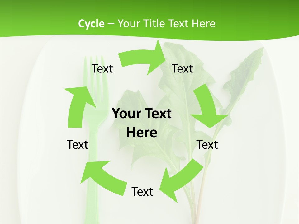 Peaceful White Single PowerPoint Template