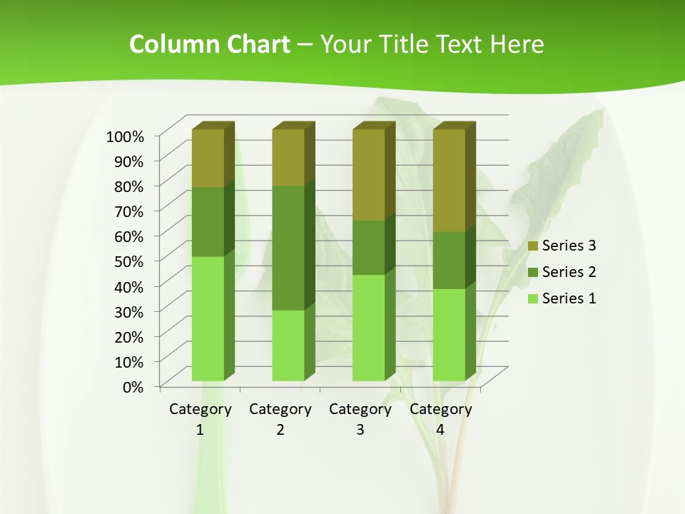 Peaceful White Single PowerPoint Template
