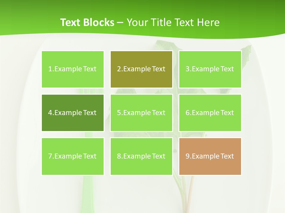 Peaceful White Single PowerPoint Template