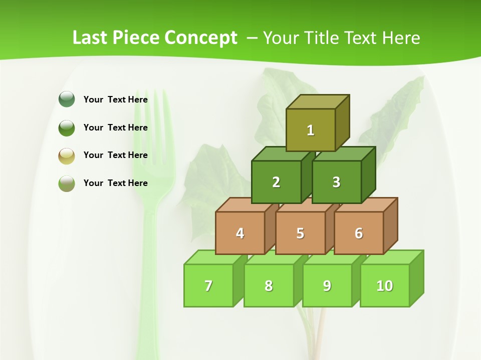 Peaceful White Single PowerPoint Template