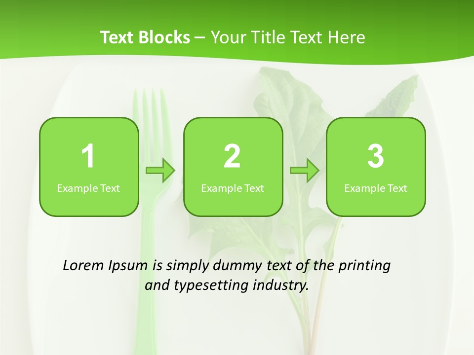 Peaceful White Single PowerPoint Template