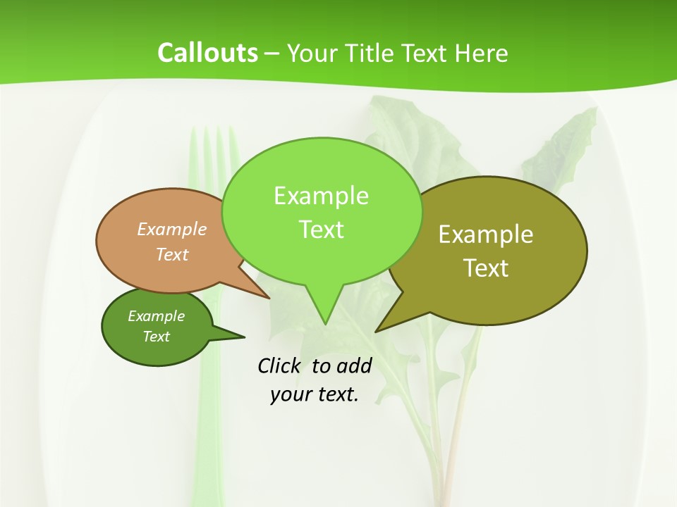 Peaceful White Single PowerPoint Template