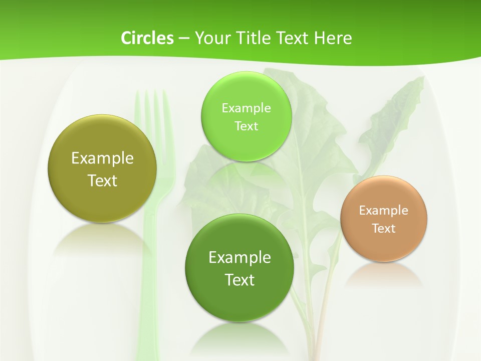 Peaceful White Single PowerPoint Template