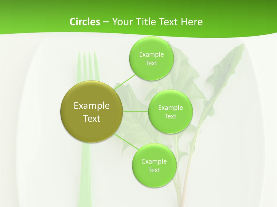 Peaceful White Single PowerPoint Template